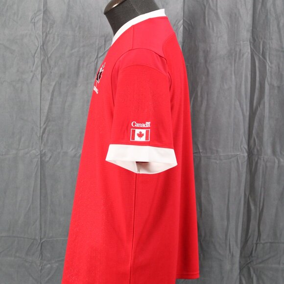 Team Canada Rugby Jersey - Home Red Jersey by Under Armour - Men's Large - Picture 4 of 9